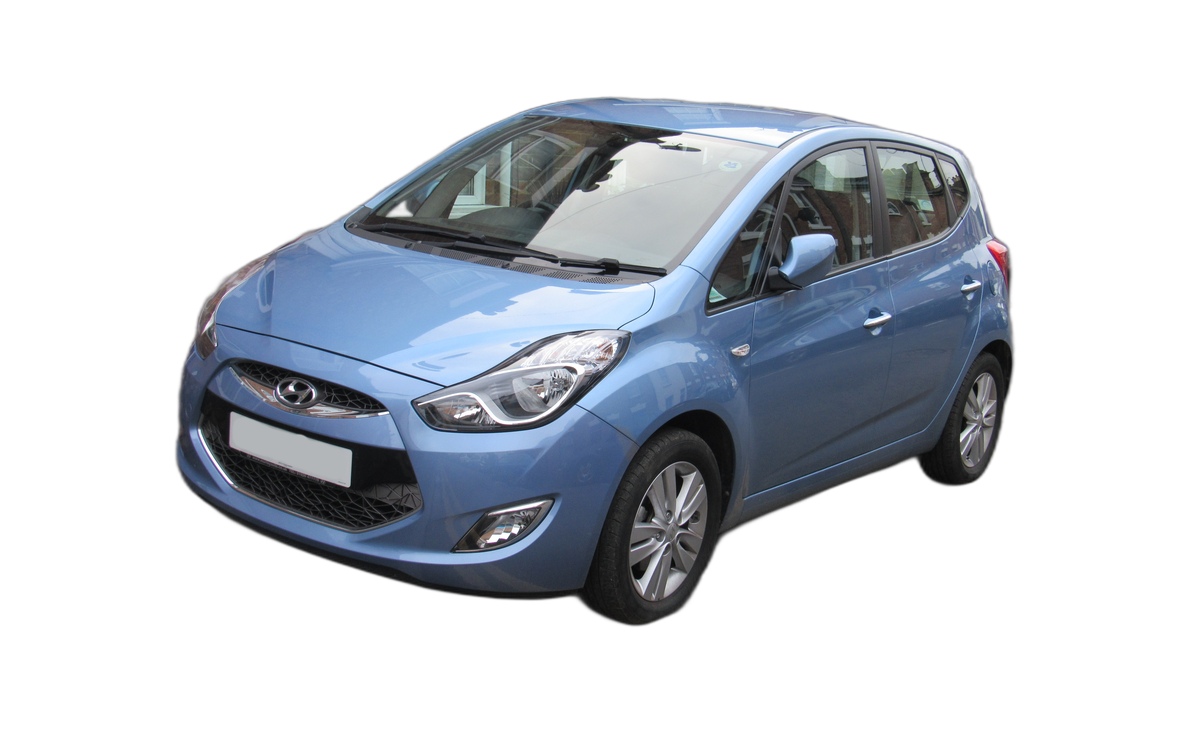 Hyundai ix20 vooraanzicht, jumpstarter kiezen bij AutoXtreme