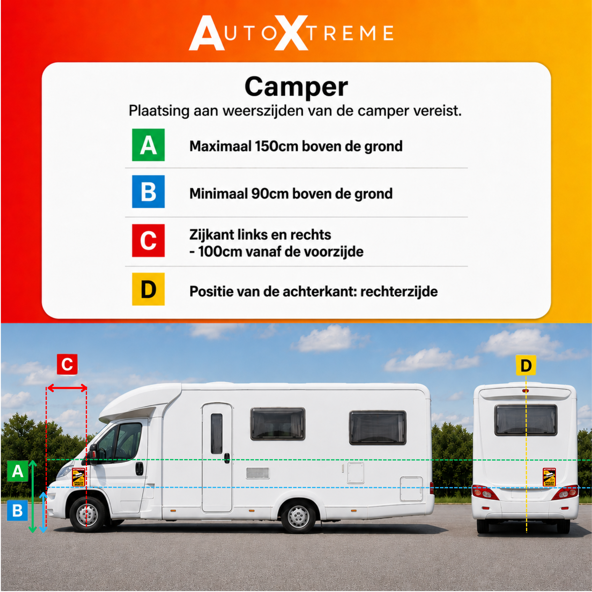 Angles Morts Bus & Camper - Sticker