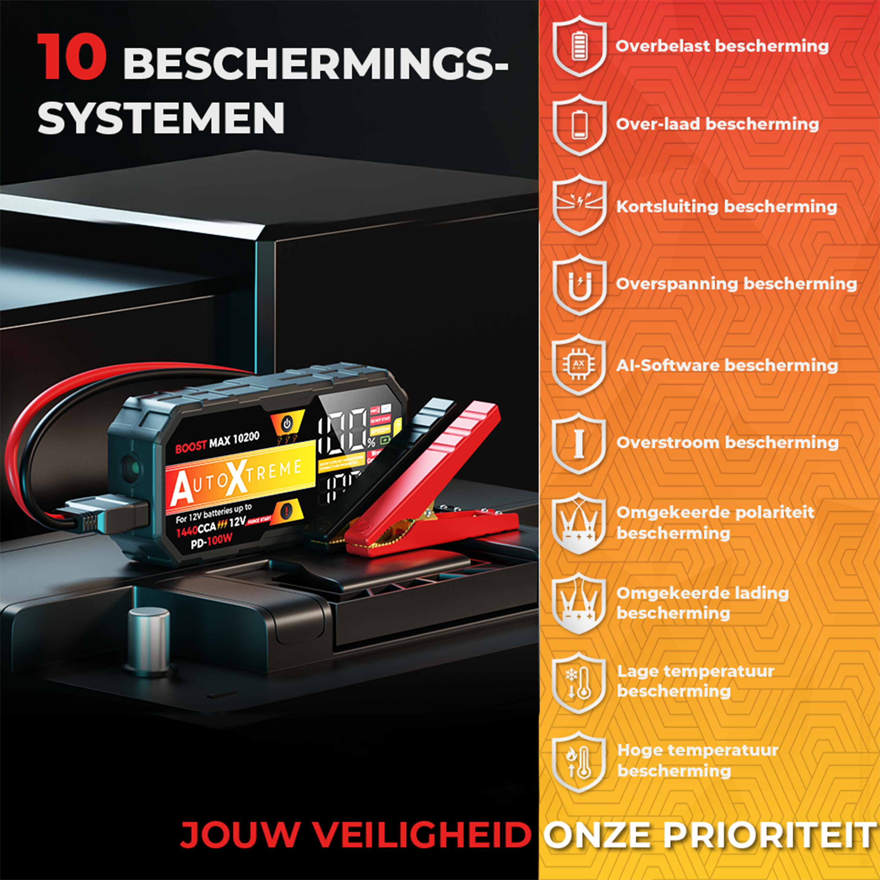 Boost Max 10200 - 1440CCA - Jumpstarter