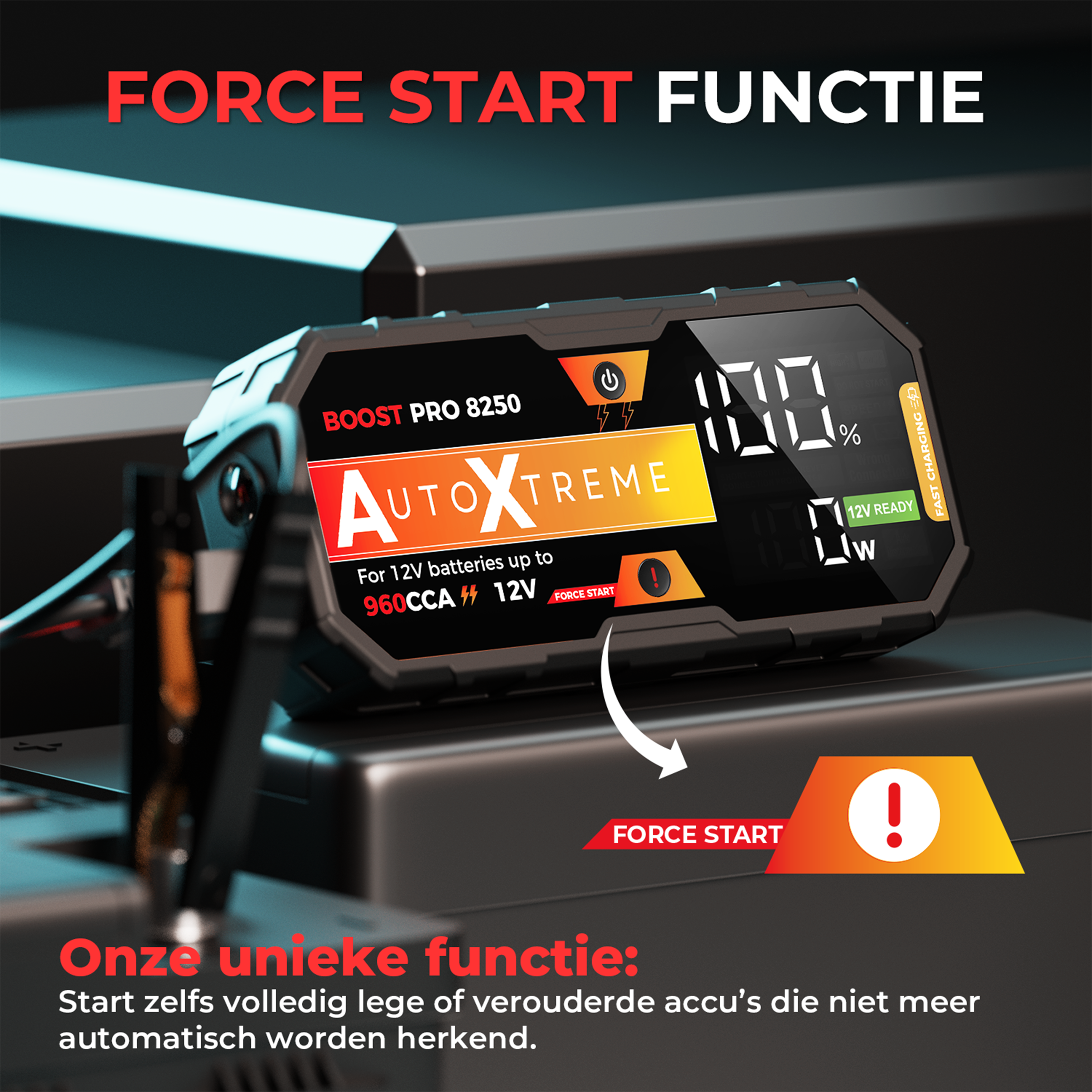 Boost Pro 8250 - 960CCA - Jumpstarter - Preorder - Levering Juni 2026