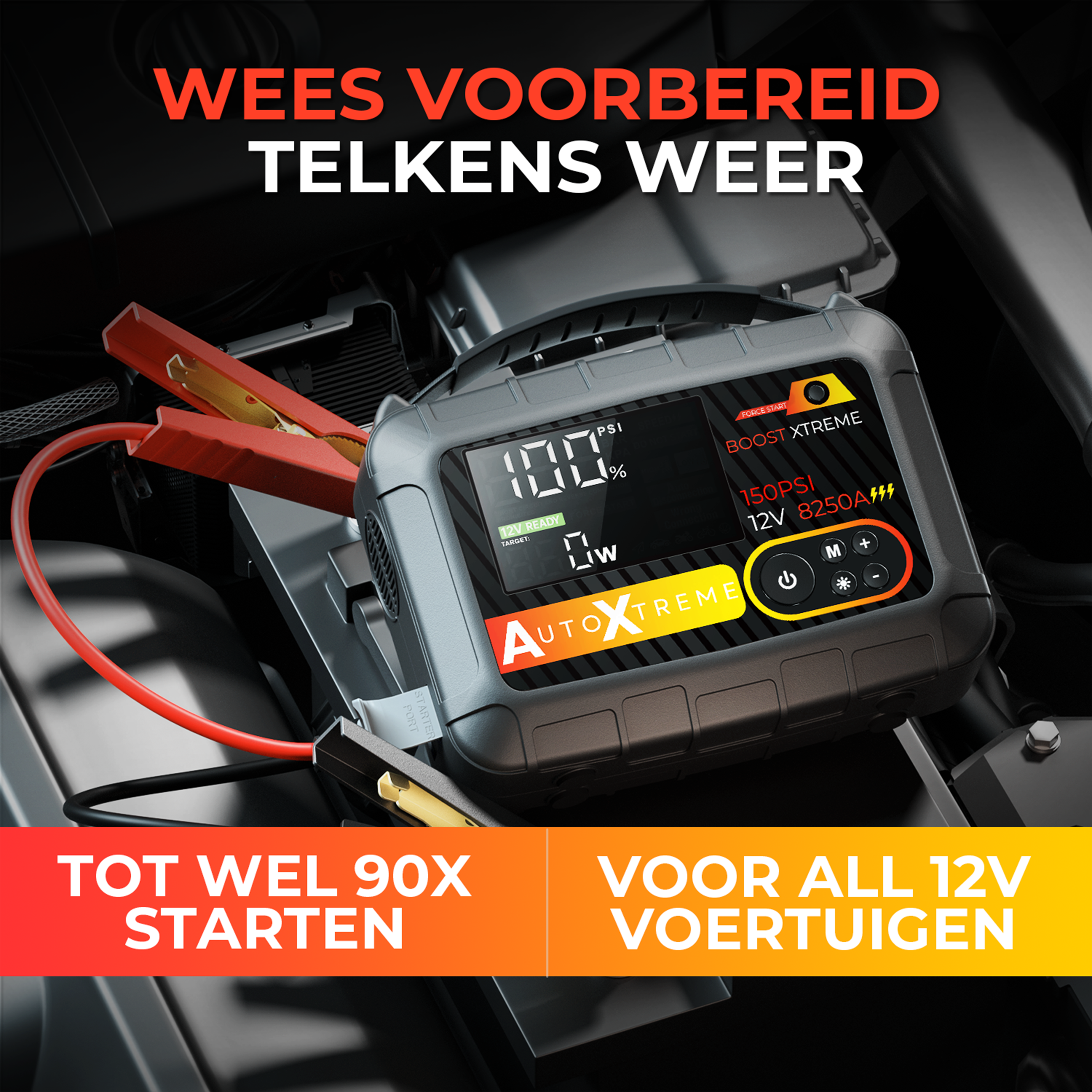AutoXtreme Boost Xtreme - Compresseur de démarrage rapide