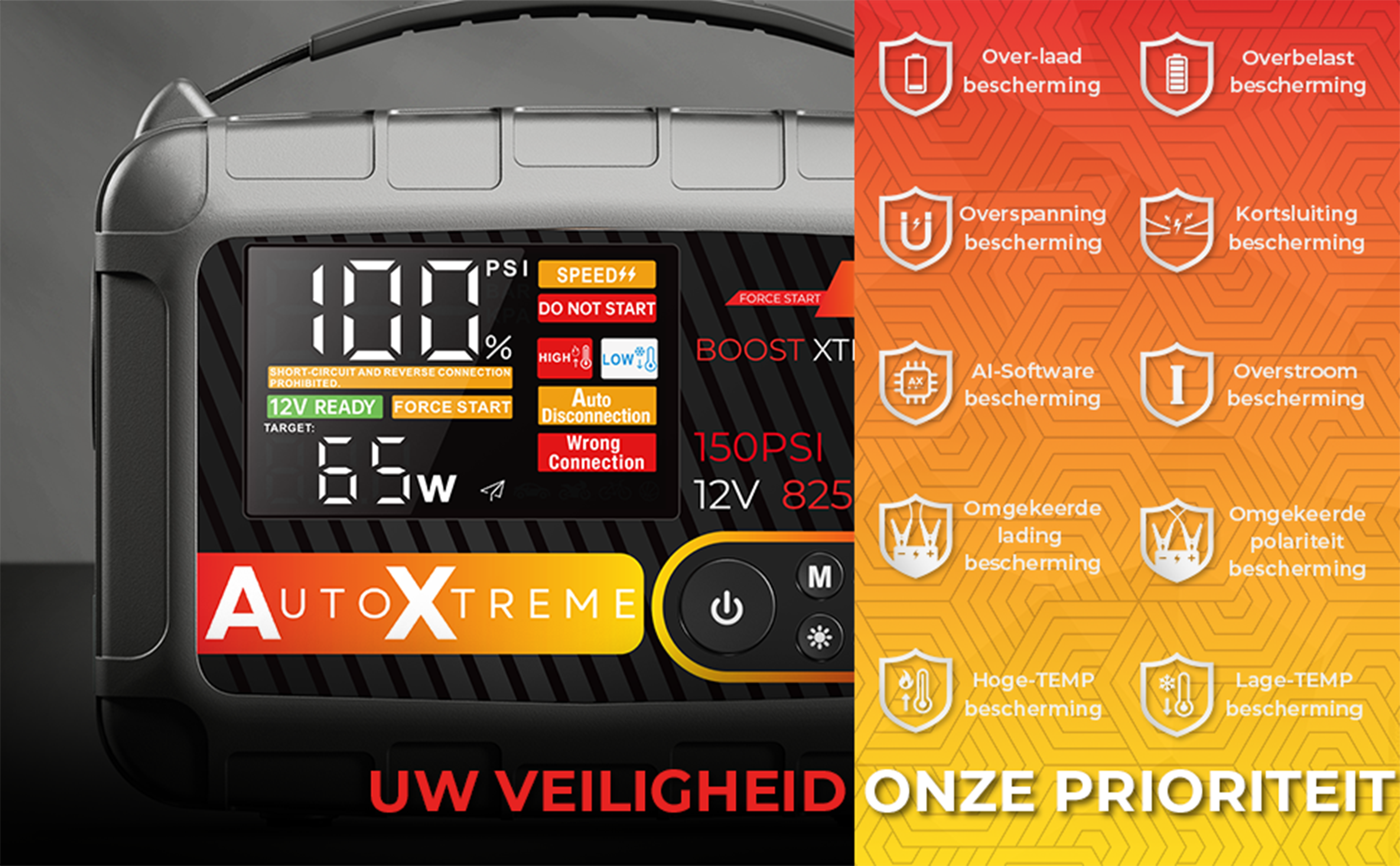 AutoXtreme Boost Xtreme - Compresseur de démarrage rapide