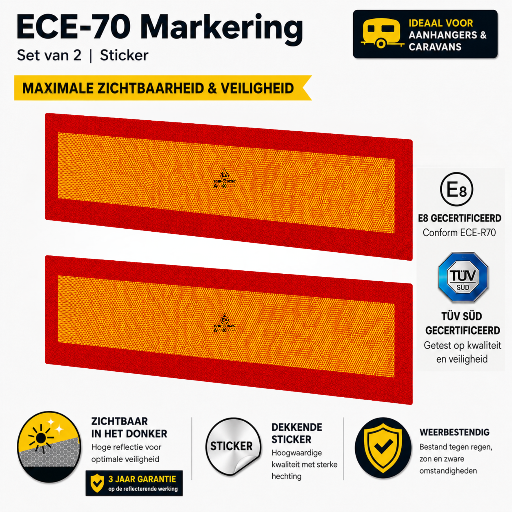 ECE-70 Markering - Sticker