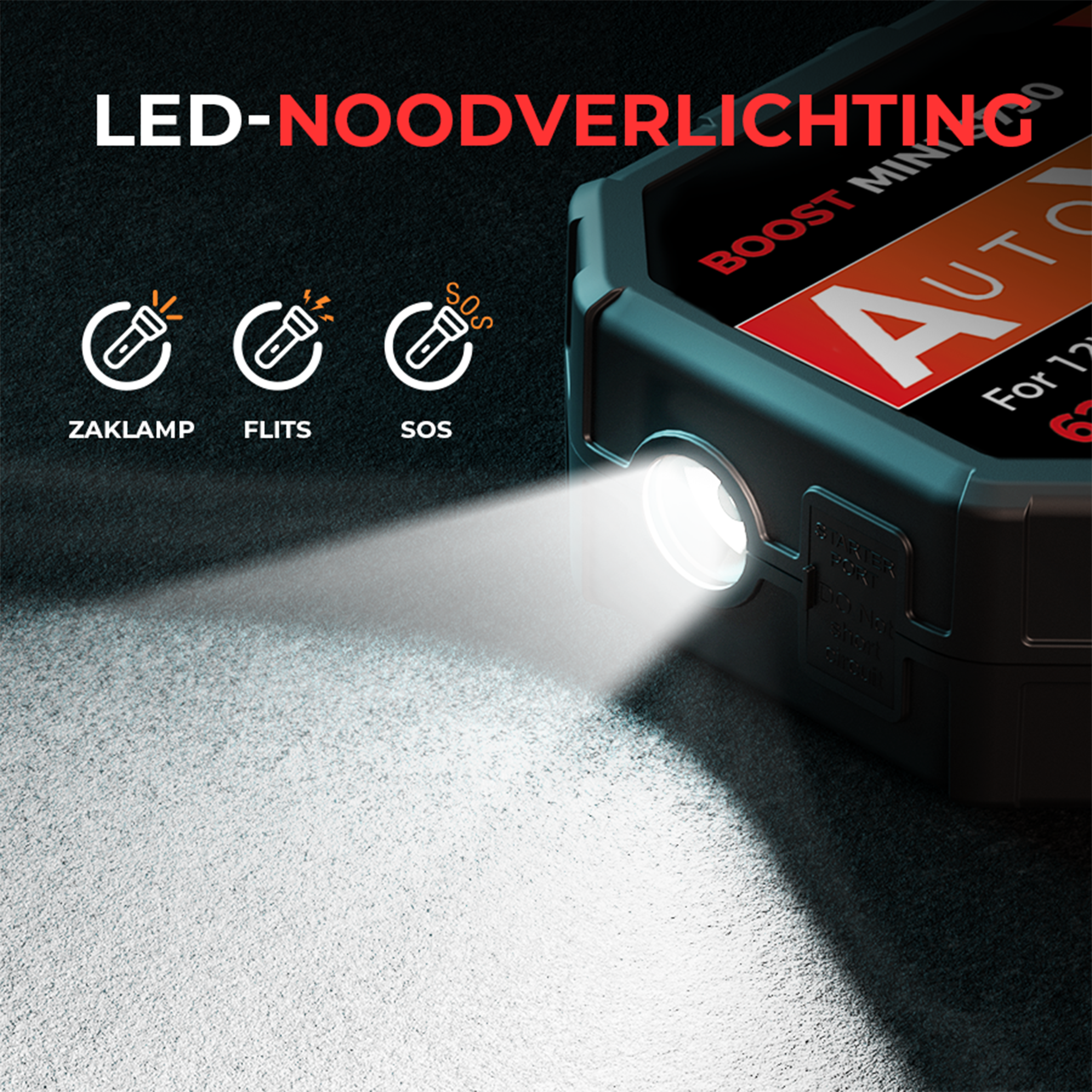 Boost Mini 3750 - 620CCA - Jumpstarter