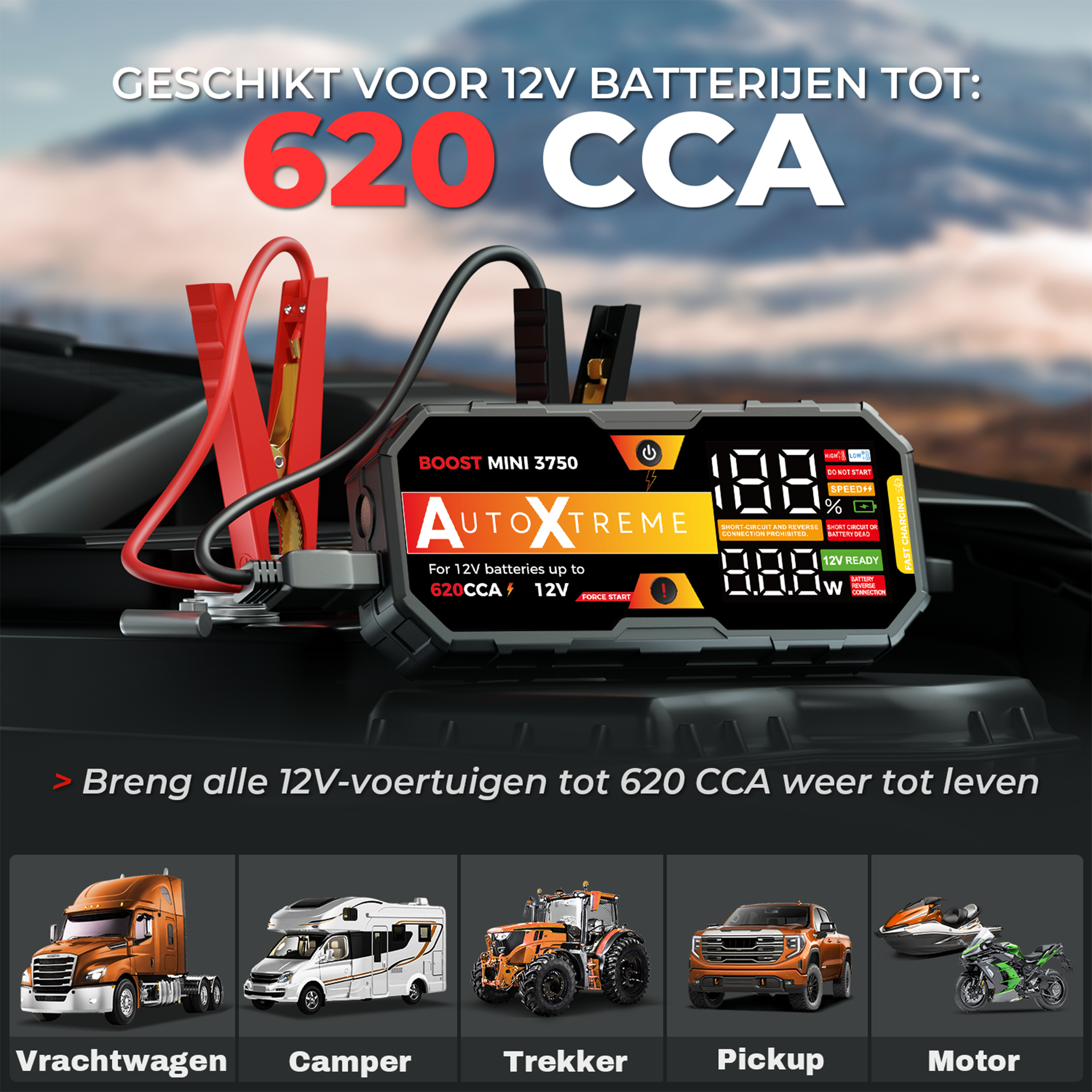 Boost Mini 3750 - 620CCA - Jumpstarter