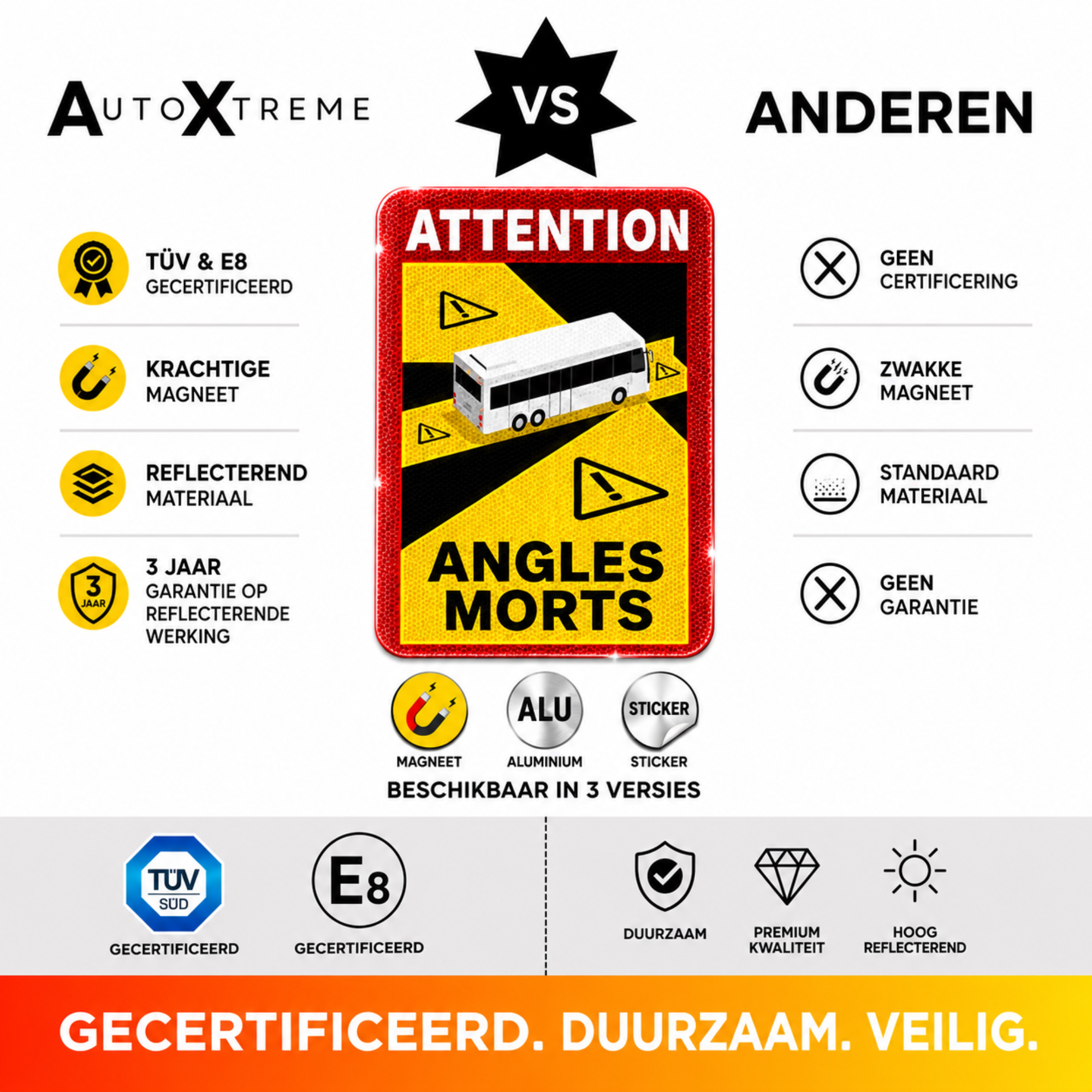 Angles Morts Bus & Camper - Sticker