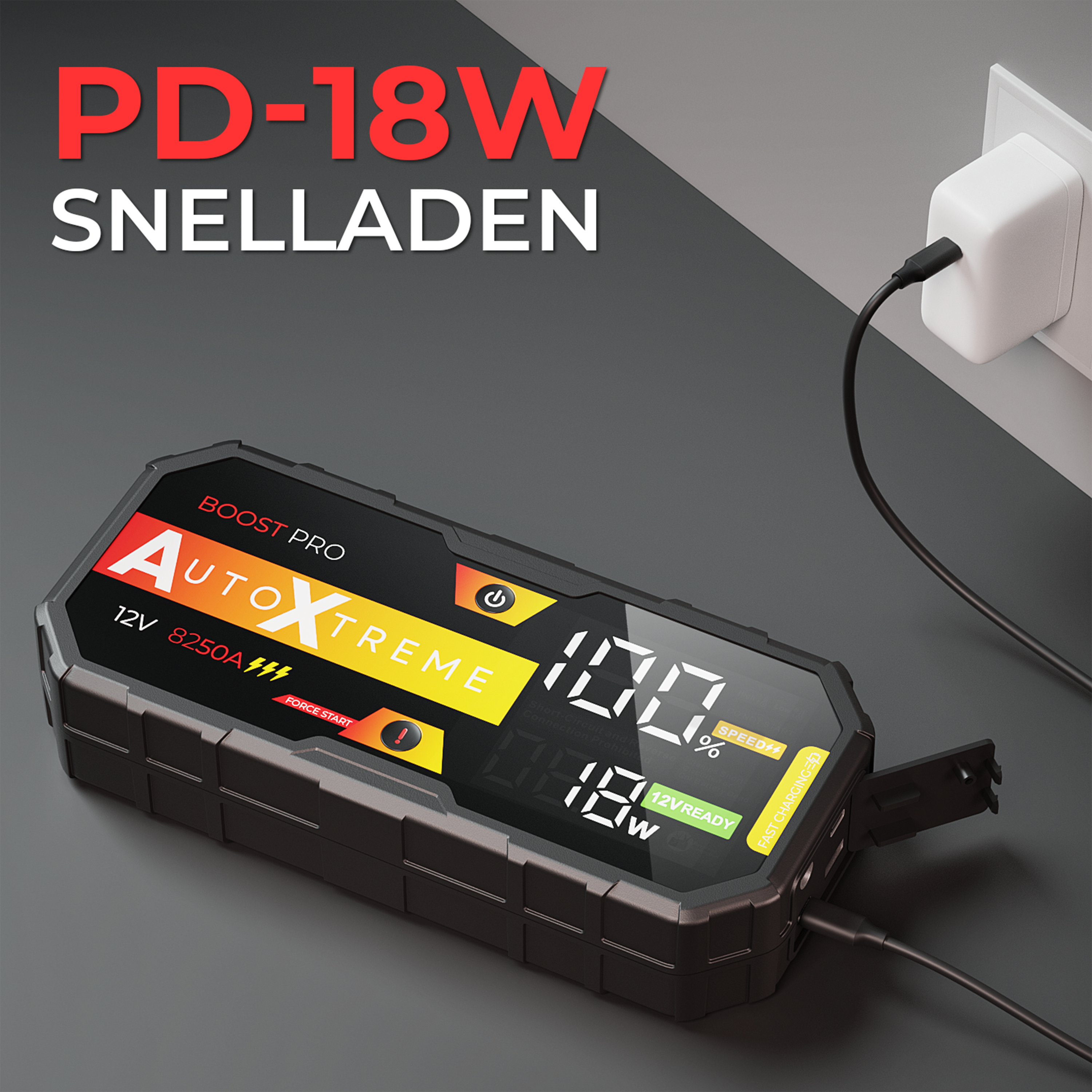 AutoXtreme Boost Pro - Démarreur de secours - 8250 A 12 V