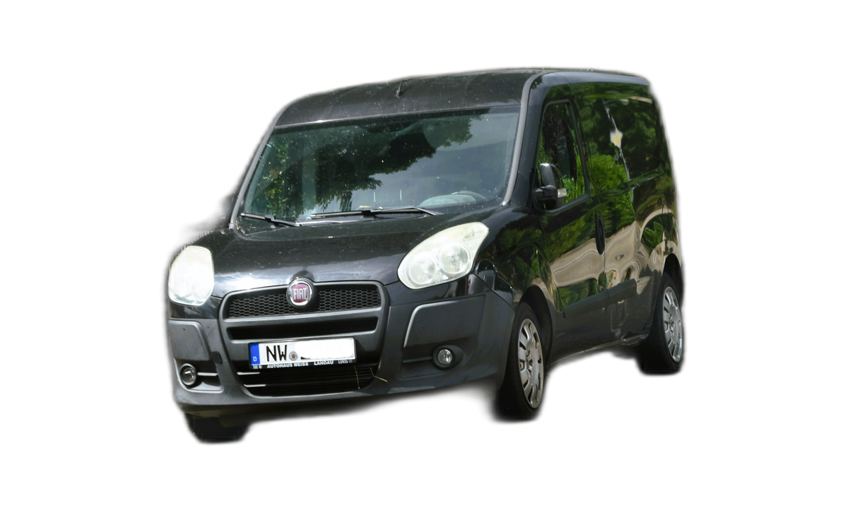 Fiat Doblo, driekwart vooraanzicht