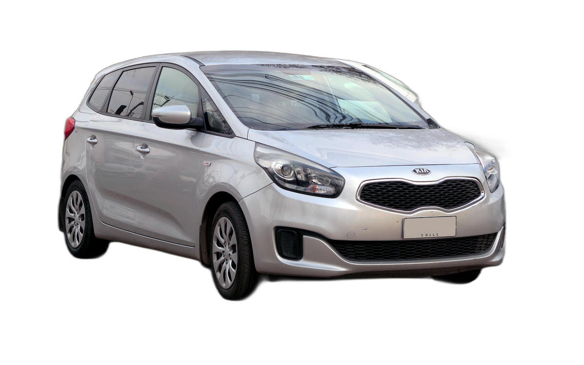 Kia Carens vooraanzicht
