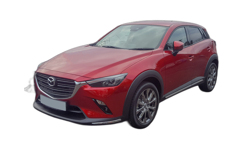 Mazda CX-3 vooraanzicht