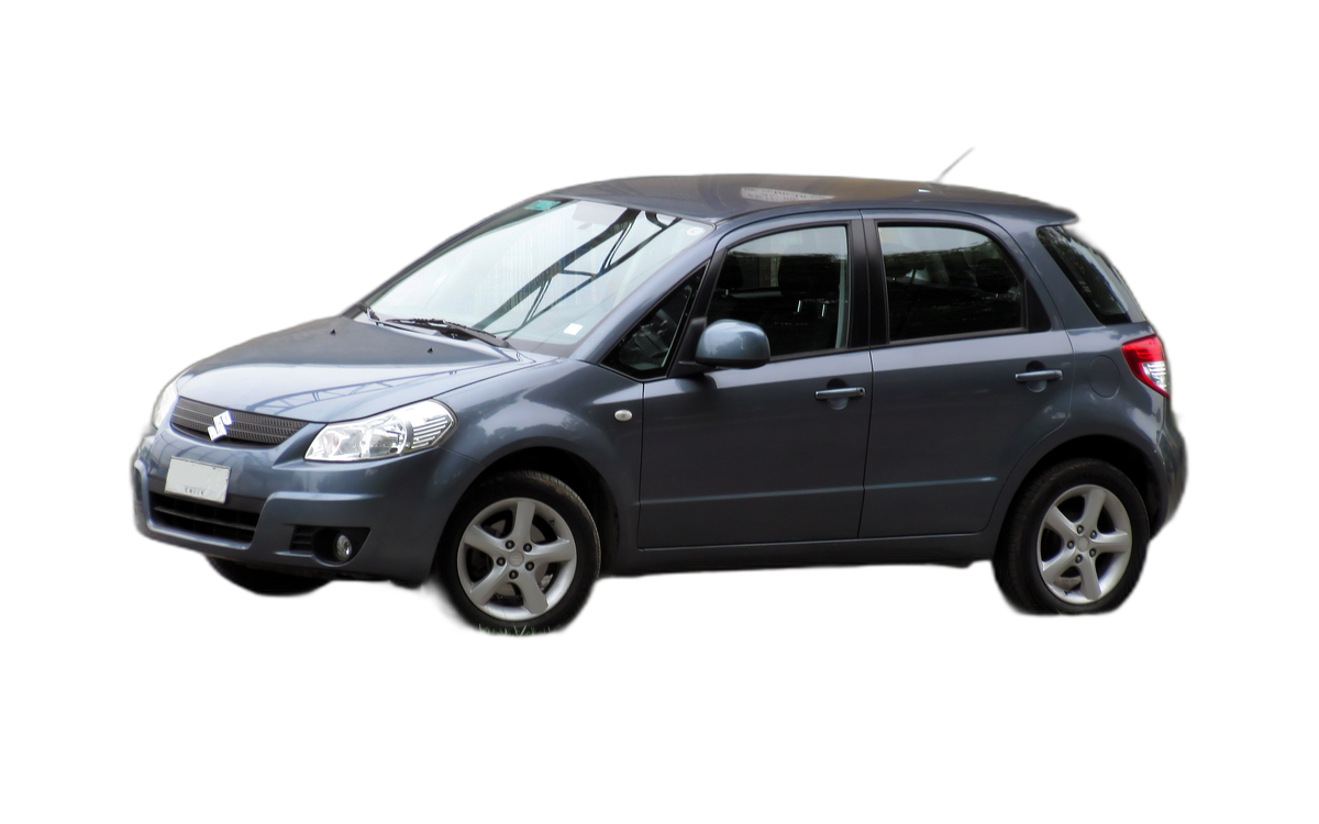 Suzuki SX4 crossover, driekwart vooraanzicht