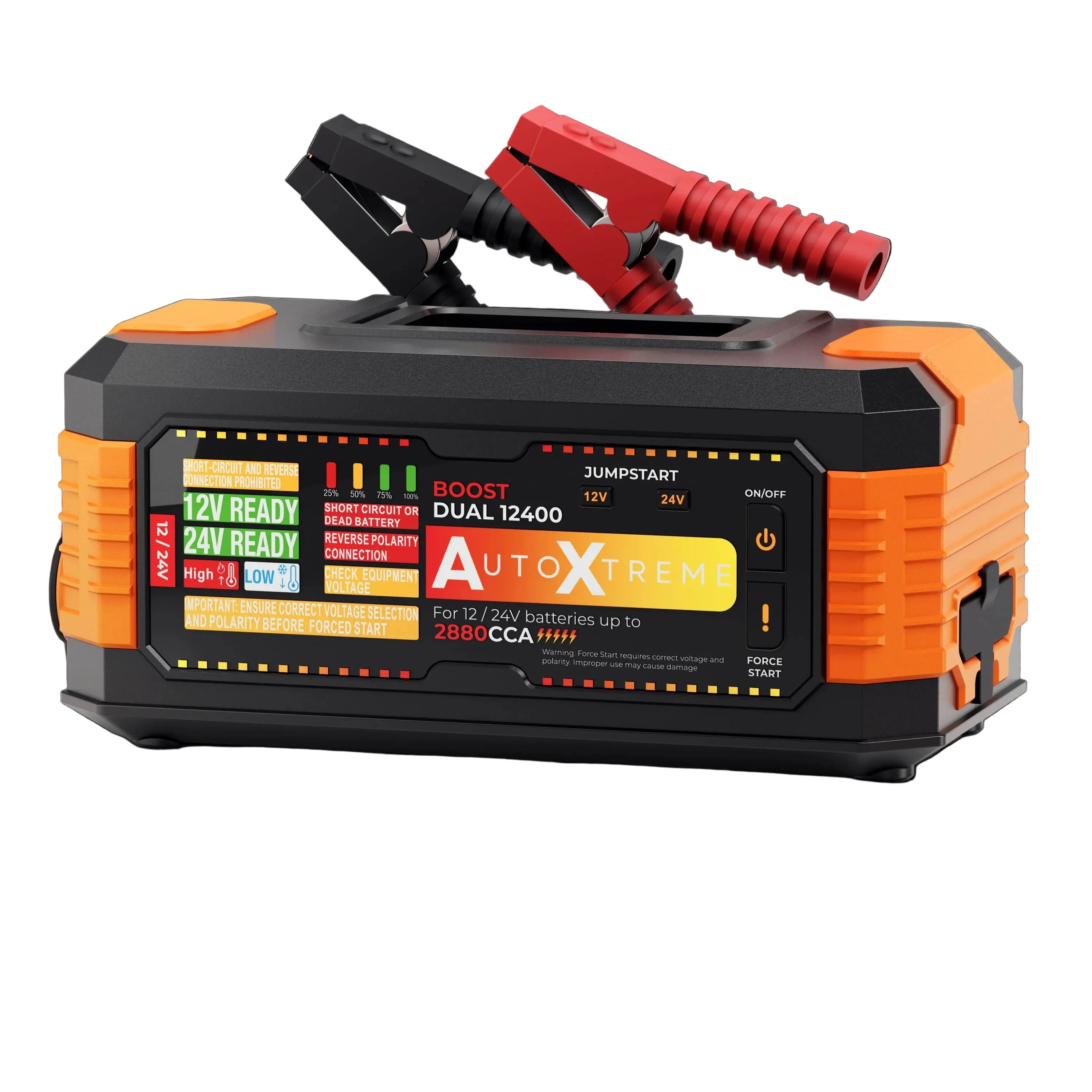 Boost Dual 12400 - 2880CCA - 12/24V Jumpstarter - Pre-Order