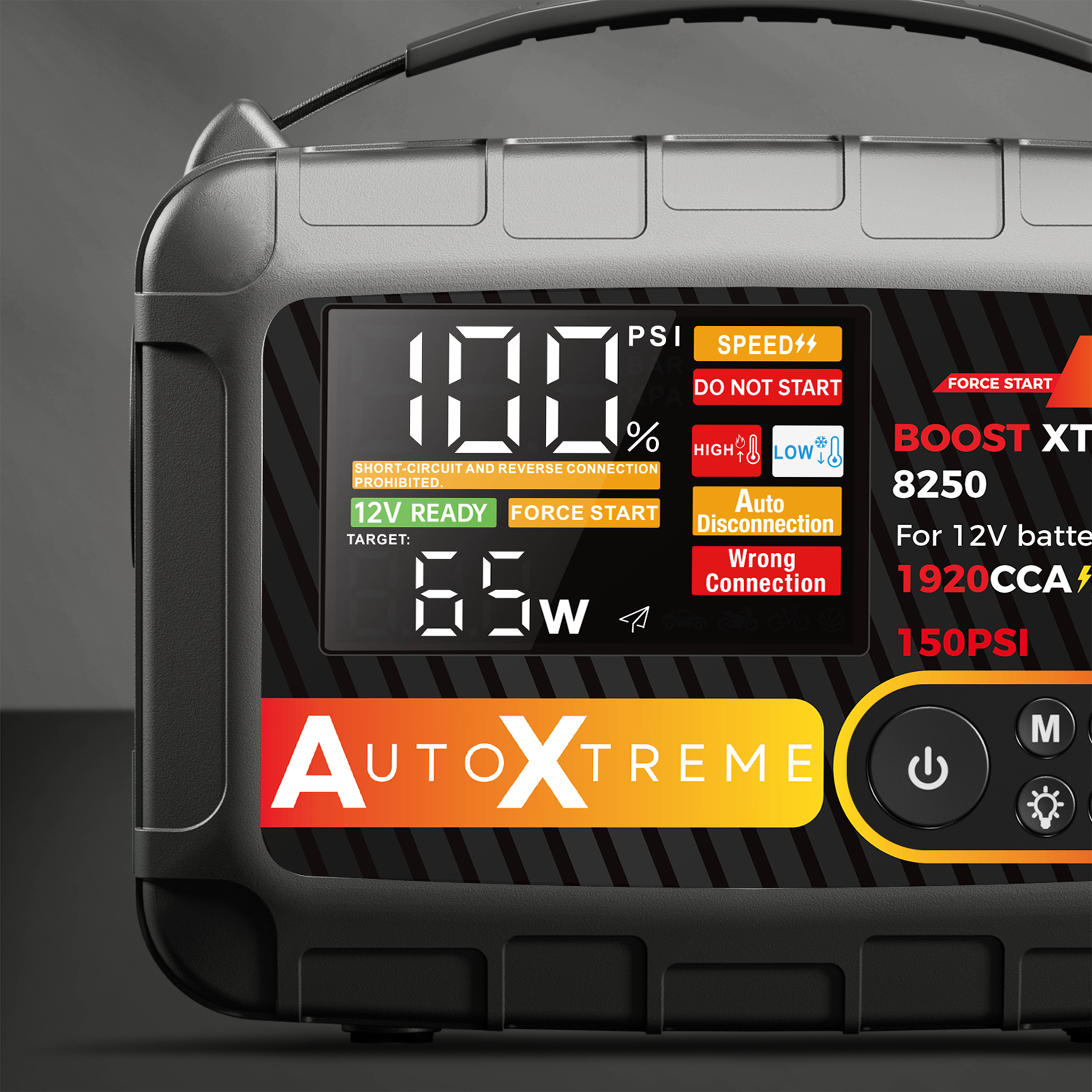 Boost Xtreme 8250 - 1920CCA - Jumpstarter Compressor