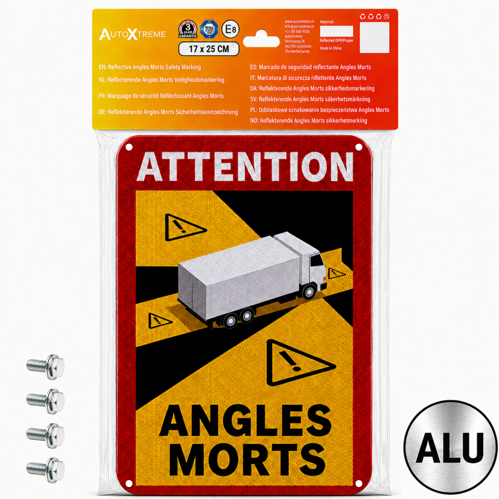 Angles Morts Truck - Aluminium