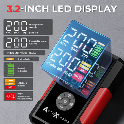 AutoXtreme Air-200 - Luchtcompressor - 12V
