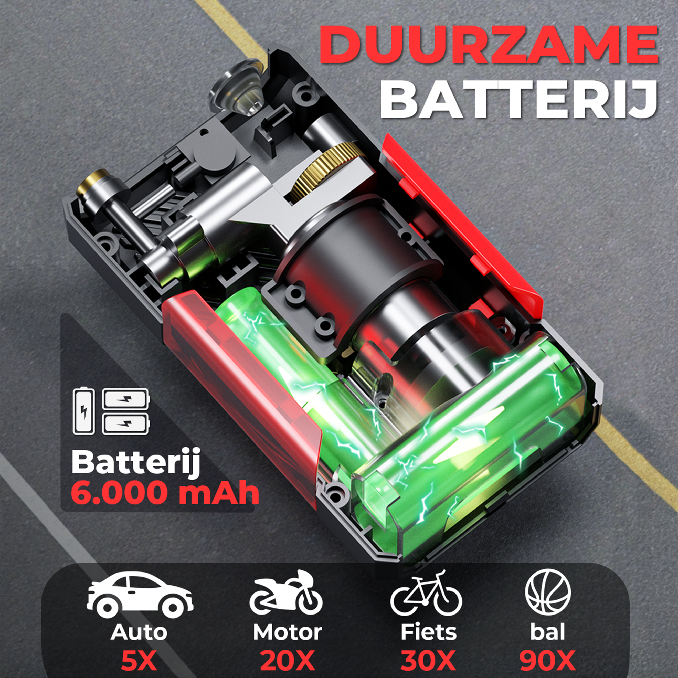 AutoXtreme Air-200 - Compresseur d'air - 12 V