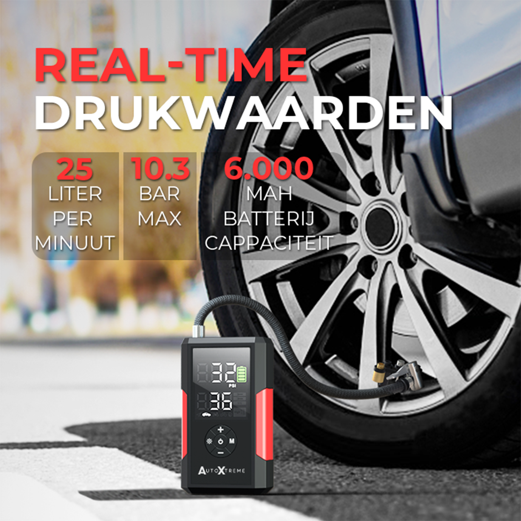 AutoXtreme Air-200 - Compresseur d'air - 12 V