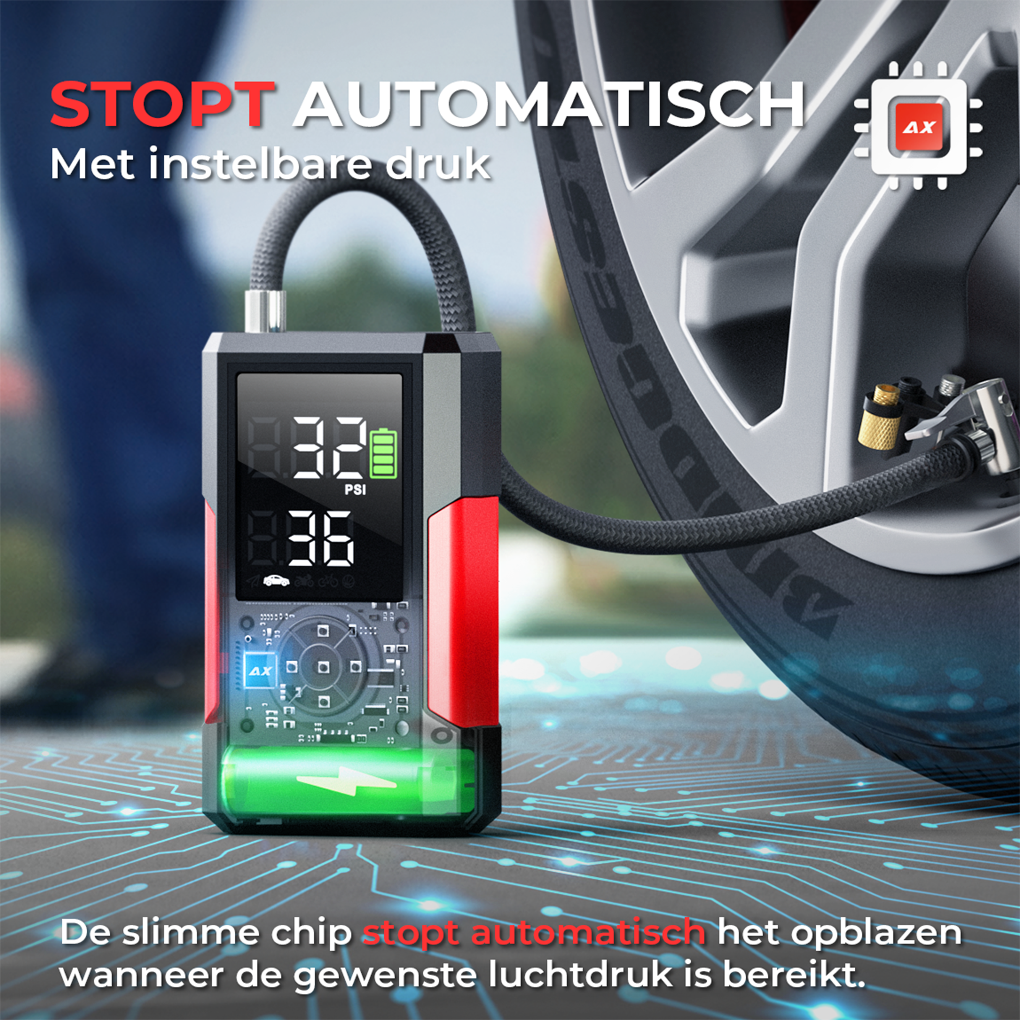 AutoXtreme Air-200 - Compresseur d'air - 12 V