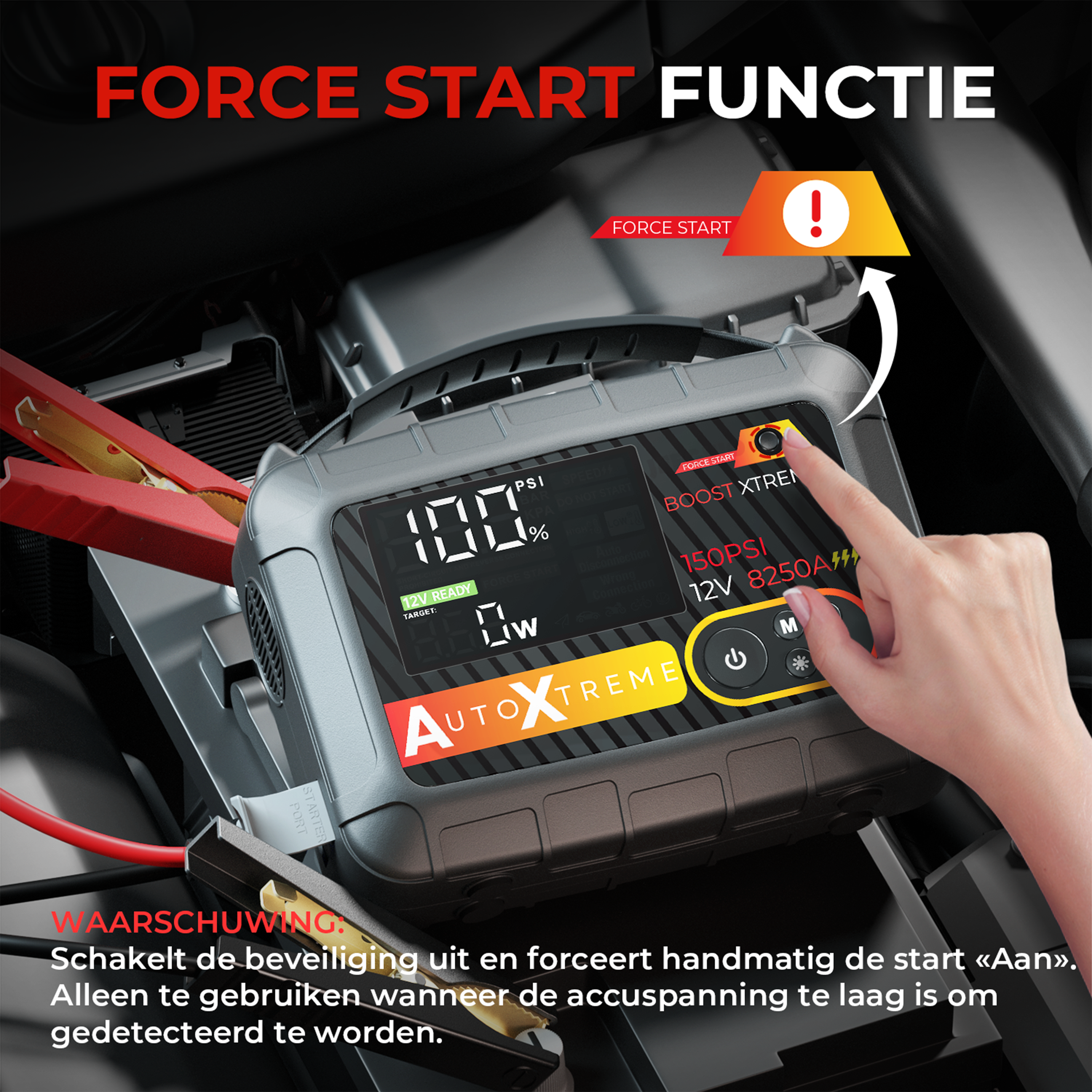 AutoXtreme Boost Xtreme - Compresseur de démarrage rapide