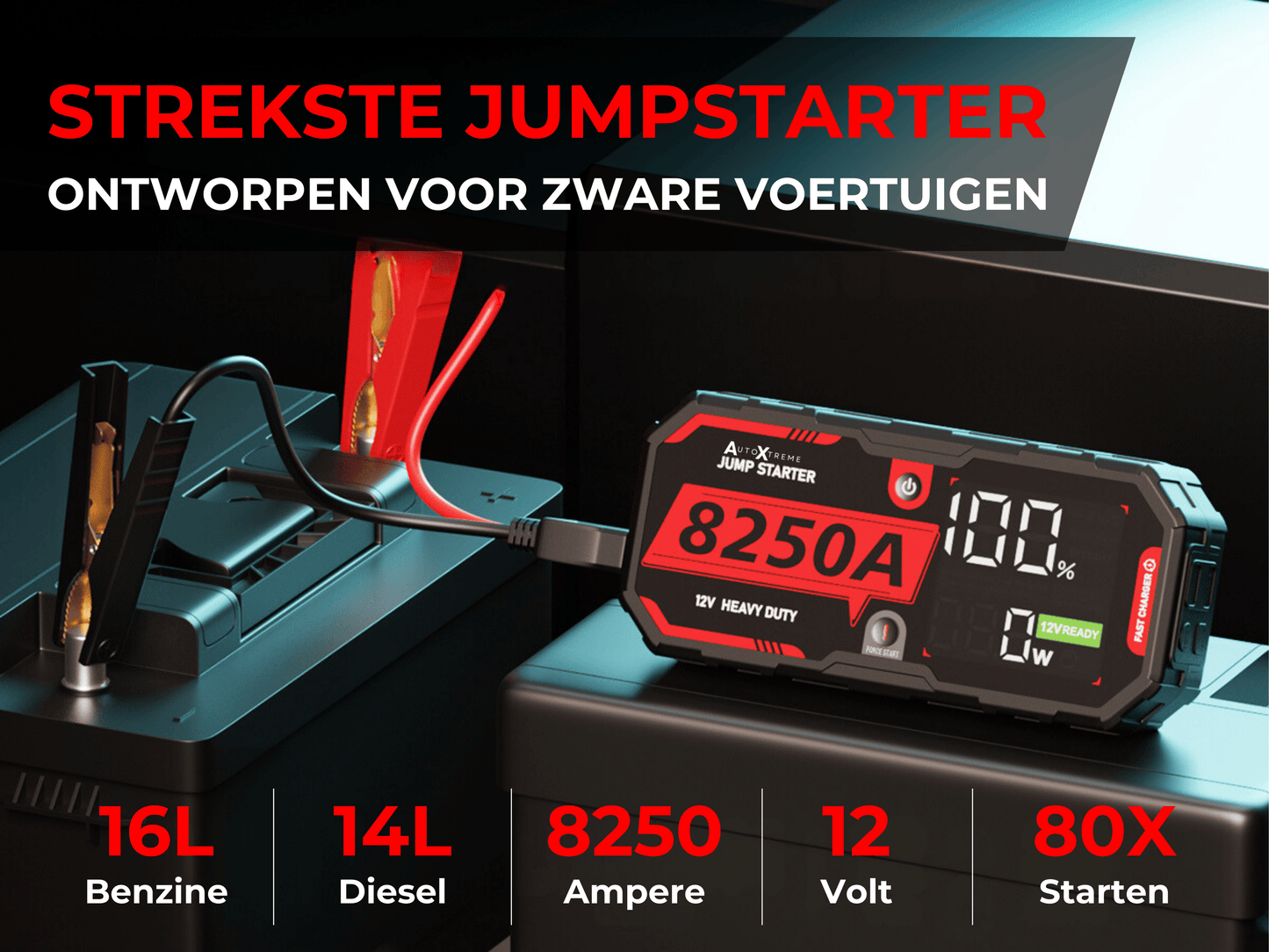 F40-8250A - Jumpstarter