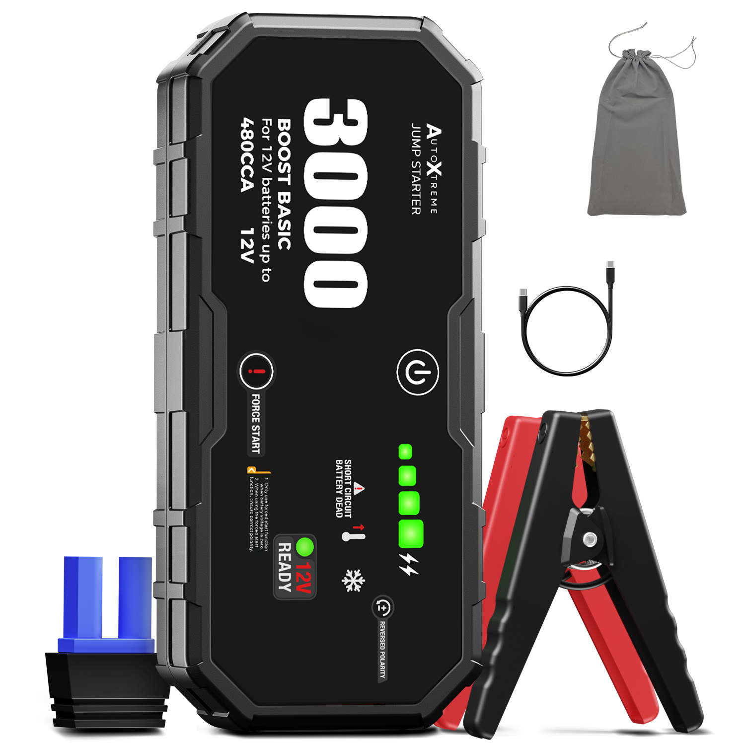 Boost Basic 3000 - 480 CCA - jumpstarter