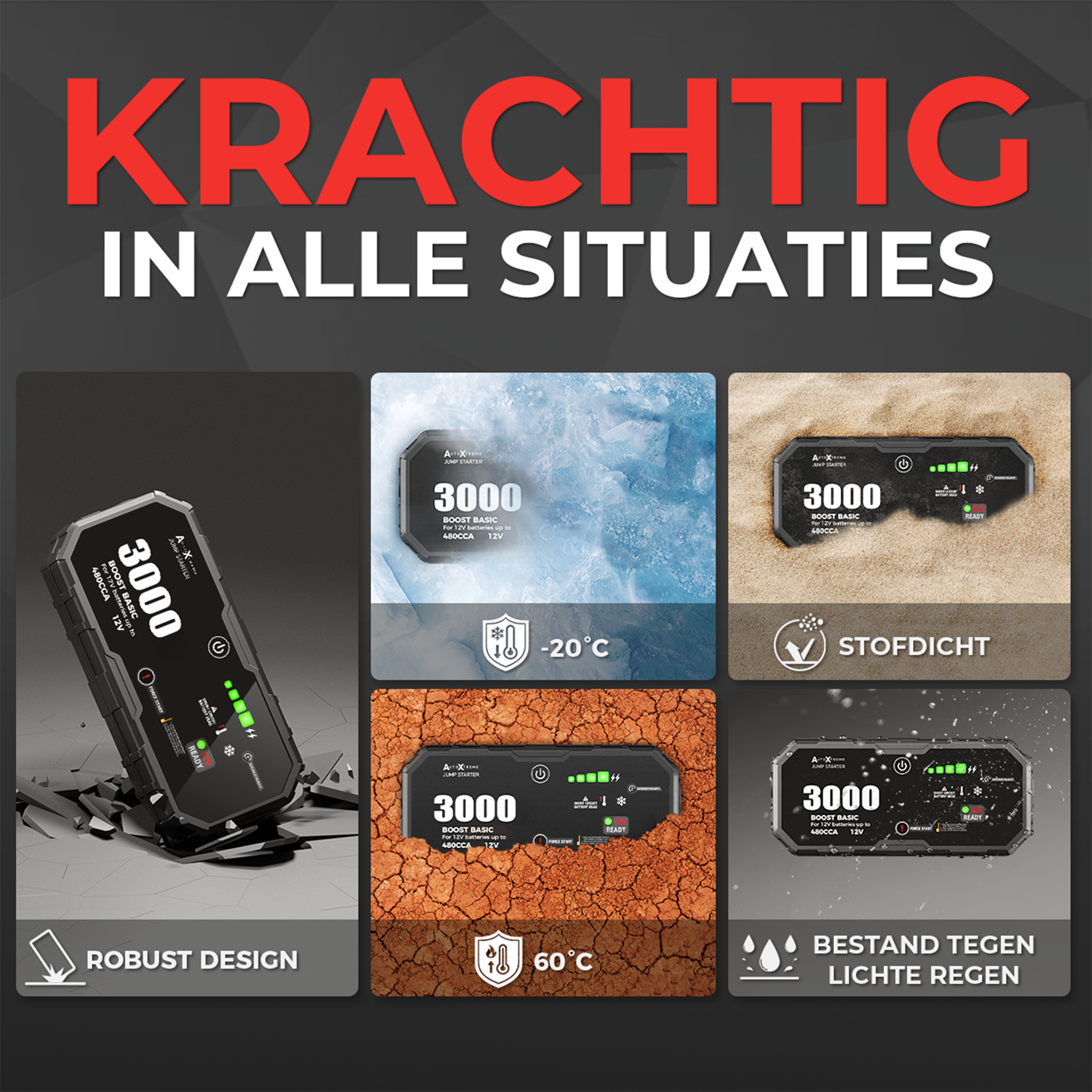 Boost Basic 3000 - 480 CCA - jumpstarter - Pre-order