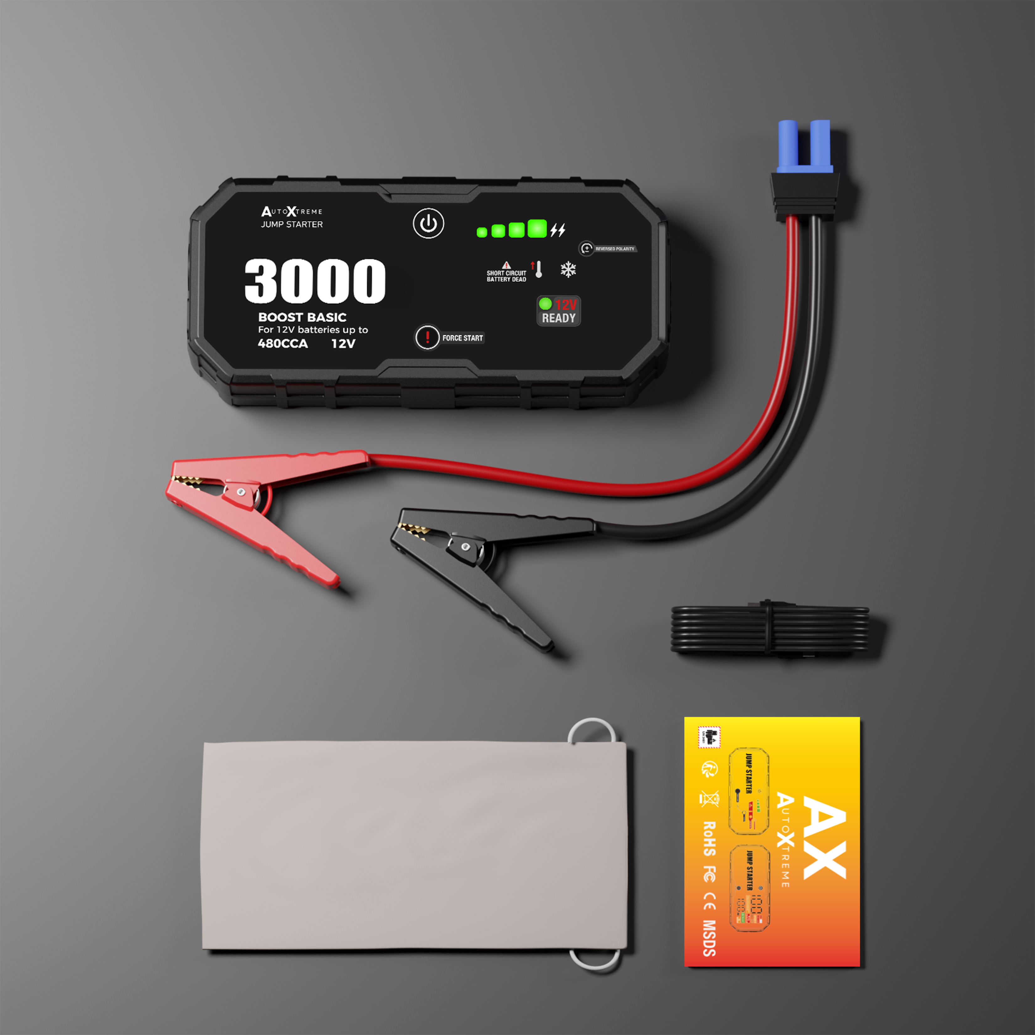 Boost Basic 3000 - 480 CCA - jumpstarter