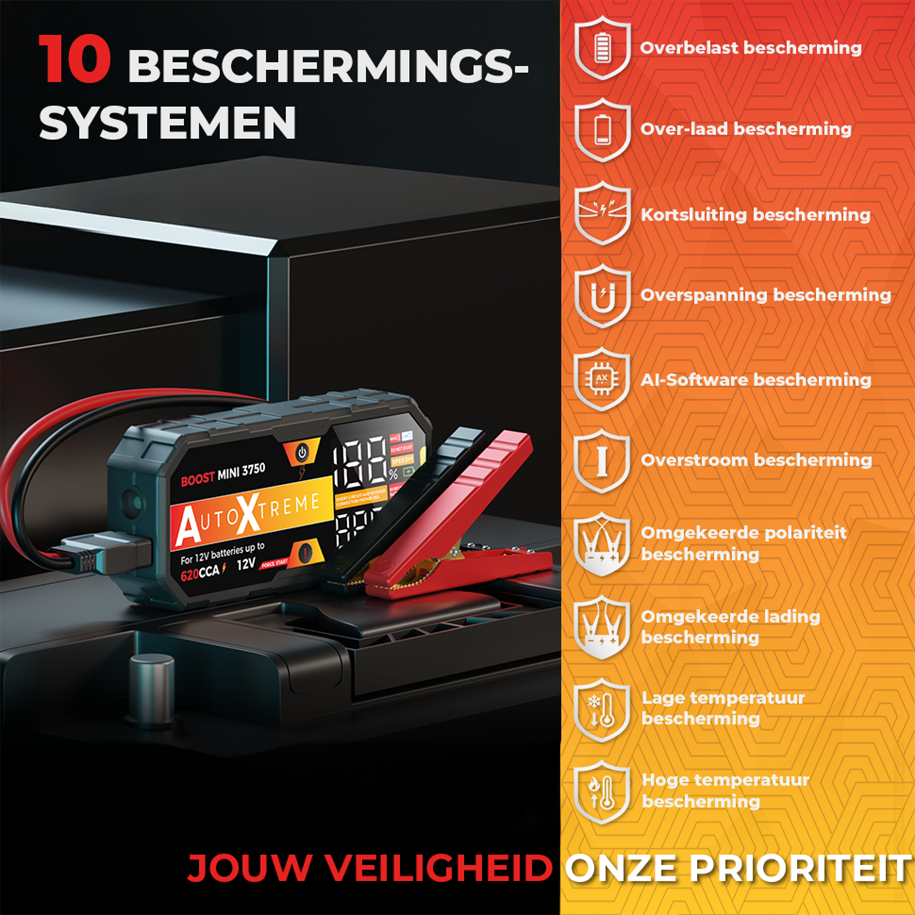 Boost Mini 3750 - 620CCA - Jumpstarter