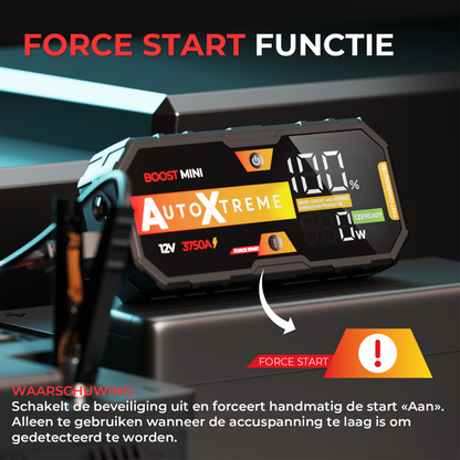 AutoXtreme Boost Mini - Jumpstarter - 3750A 12V