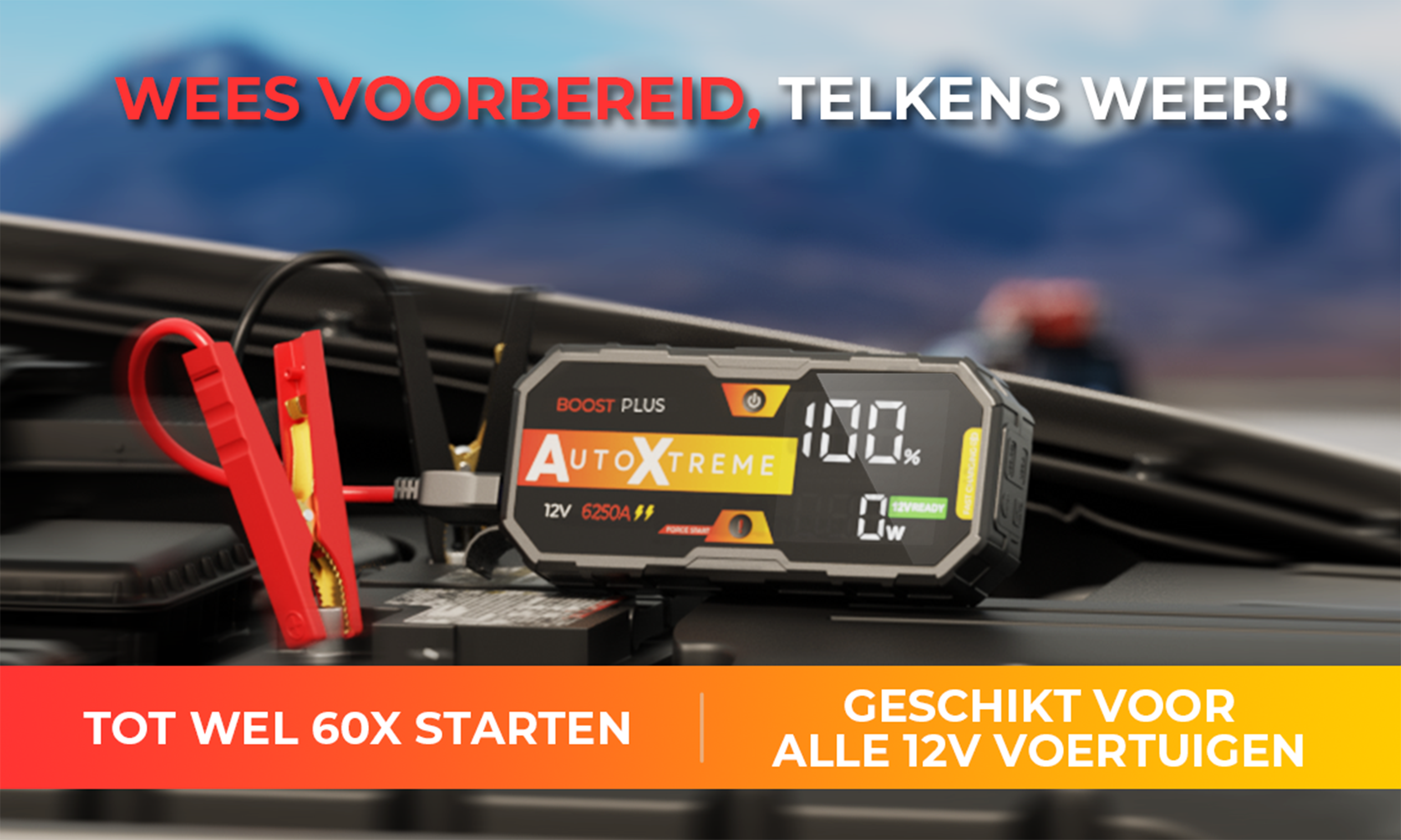 AutoXtreme Boost Plus - Jump starter - 6250A 12V