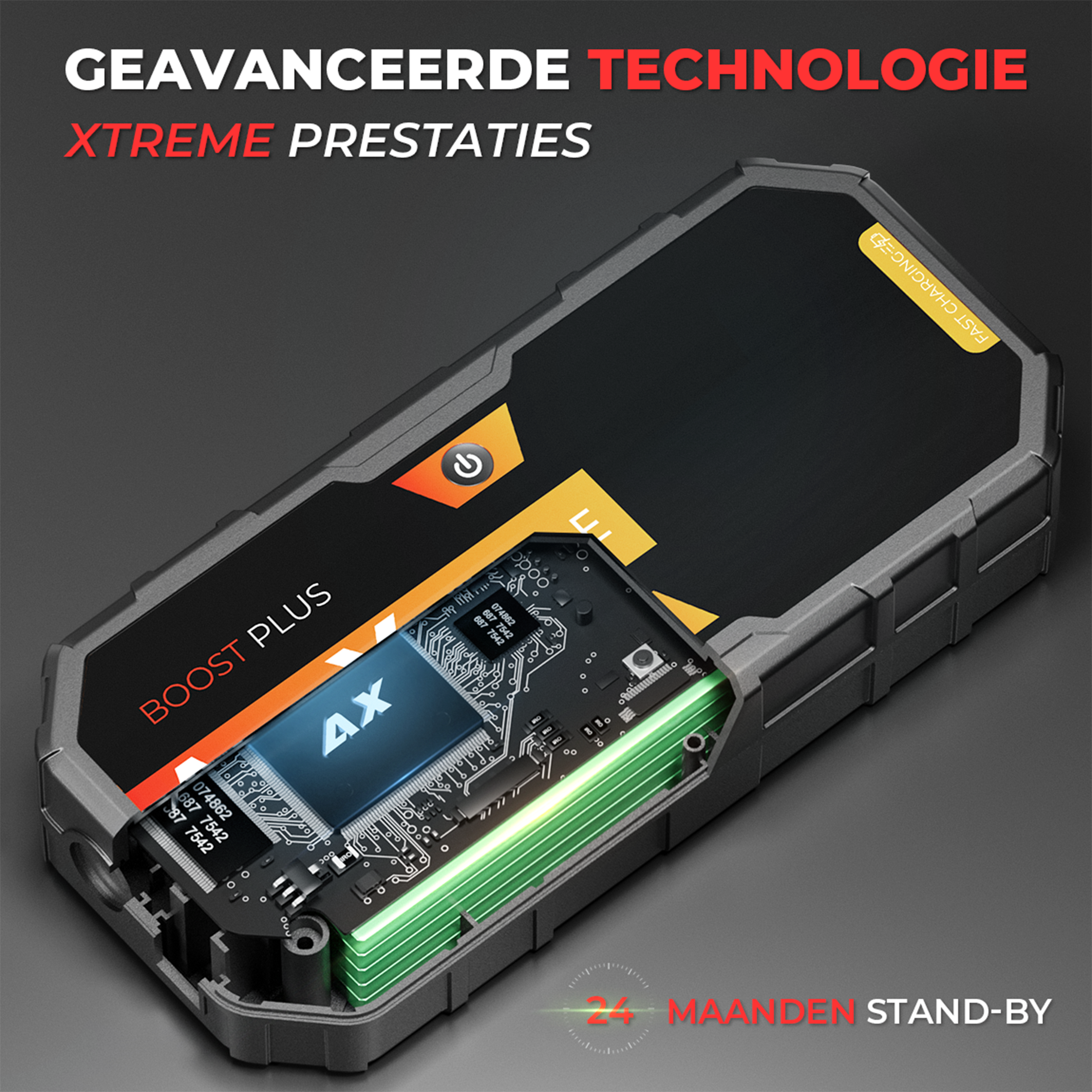 AutoXtreme Boost Plus - Jump starter - 6250A 12V