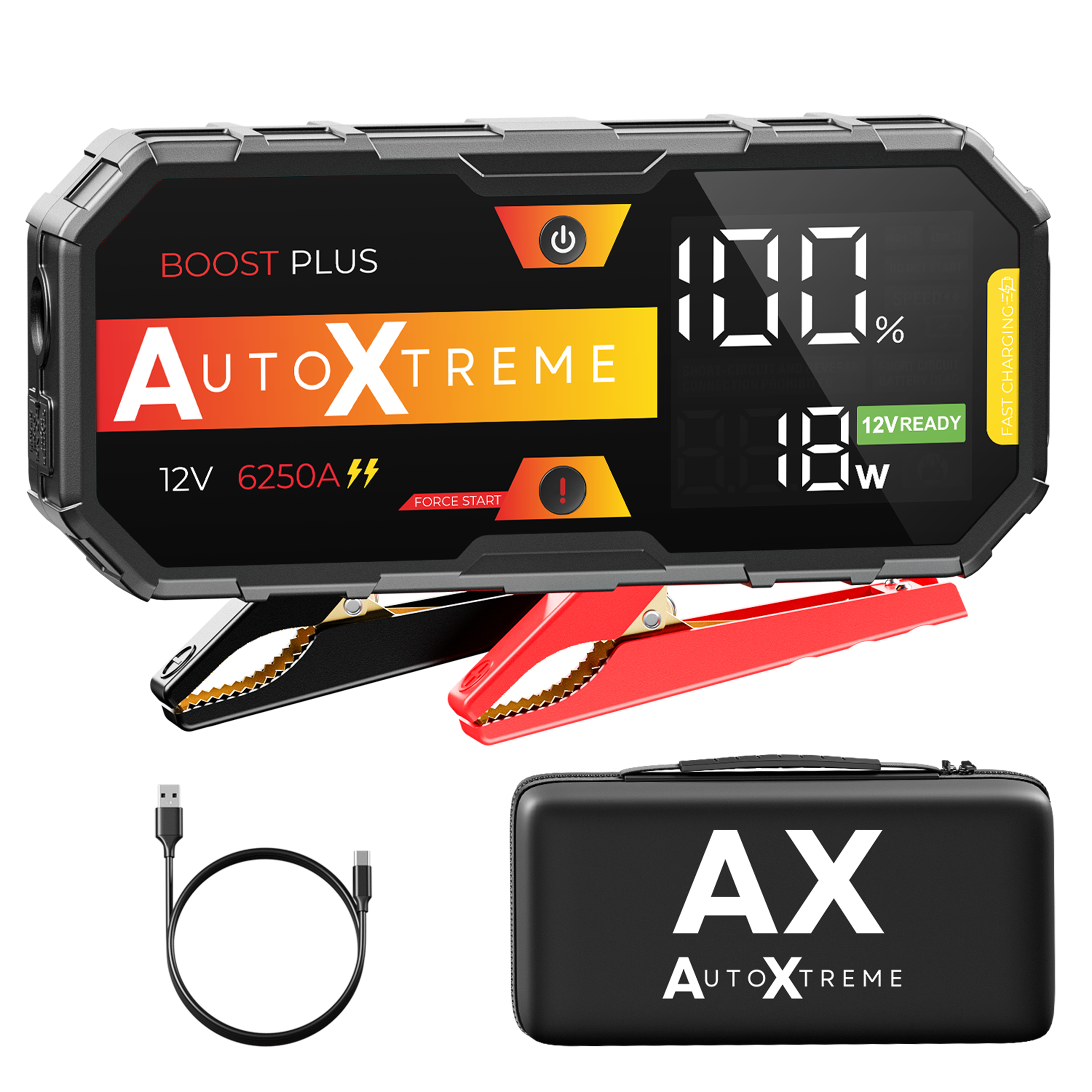 AutoXtreme Boost Plus - Jump starter - 6250A 12V