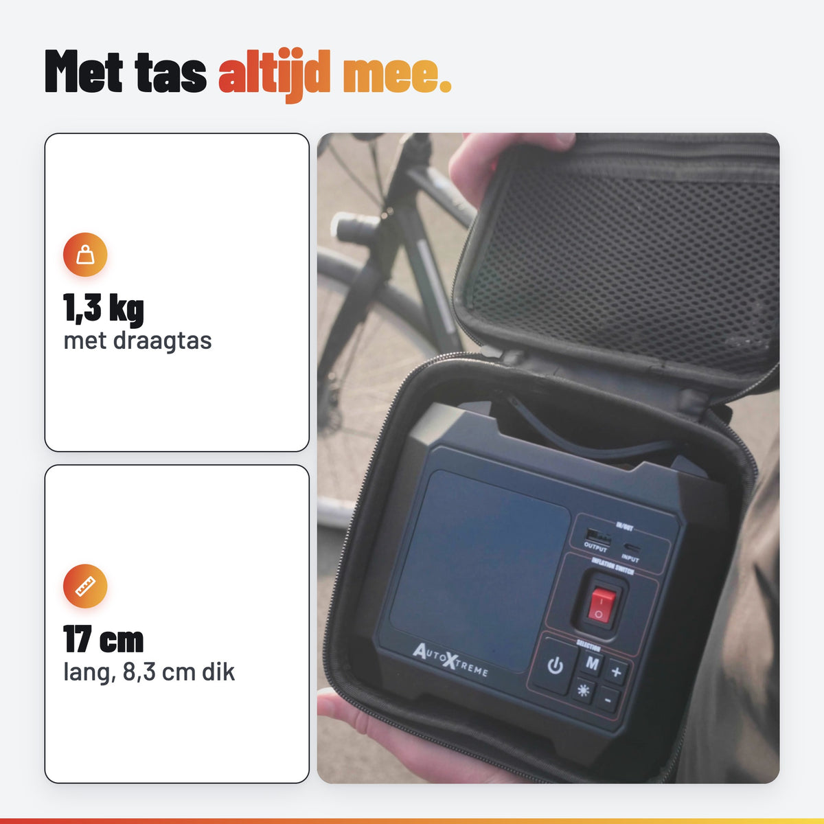 AutoXtreme Air-300: kofferbak