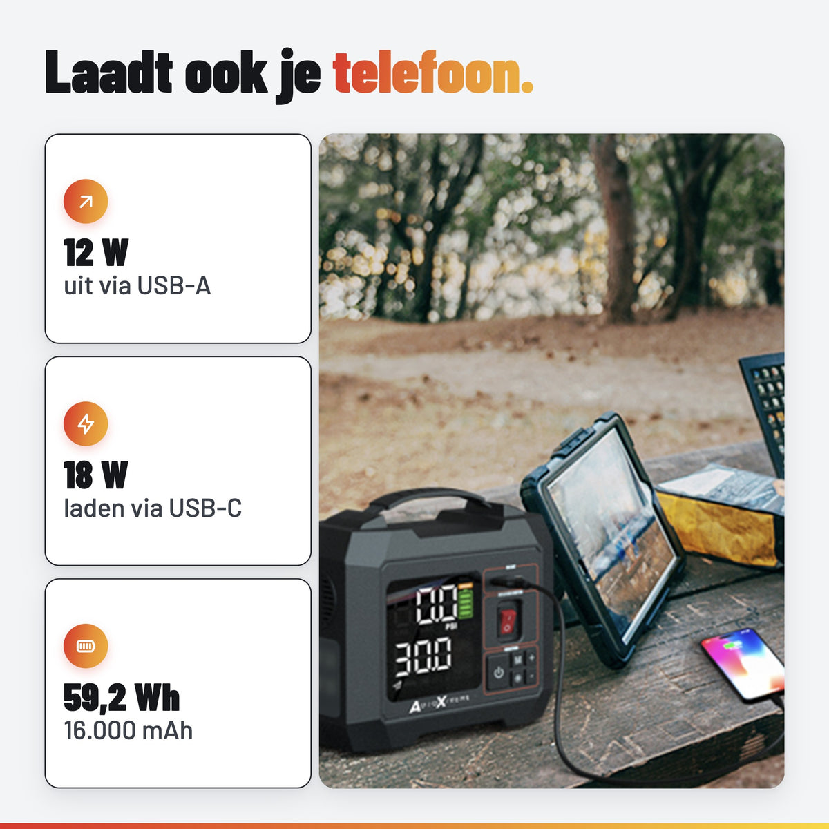 AutoXtreme Air-300: powerbank