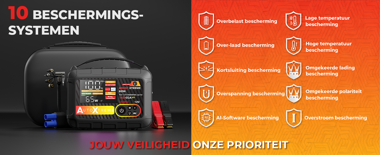 Boost Xtreme 10 beveiligingssystemen: jouw veiligheid onze prioriteit