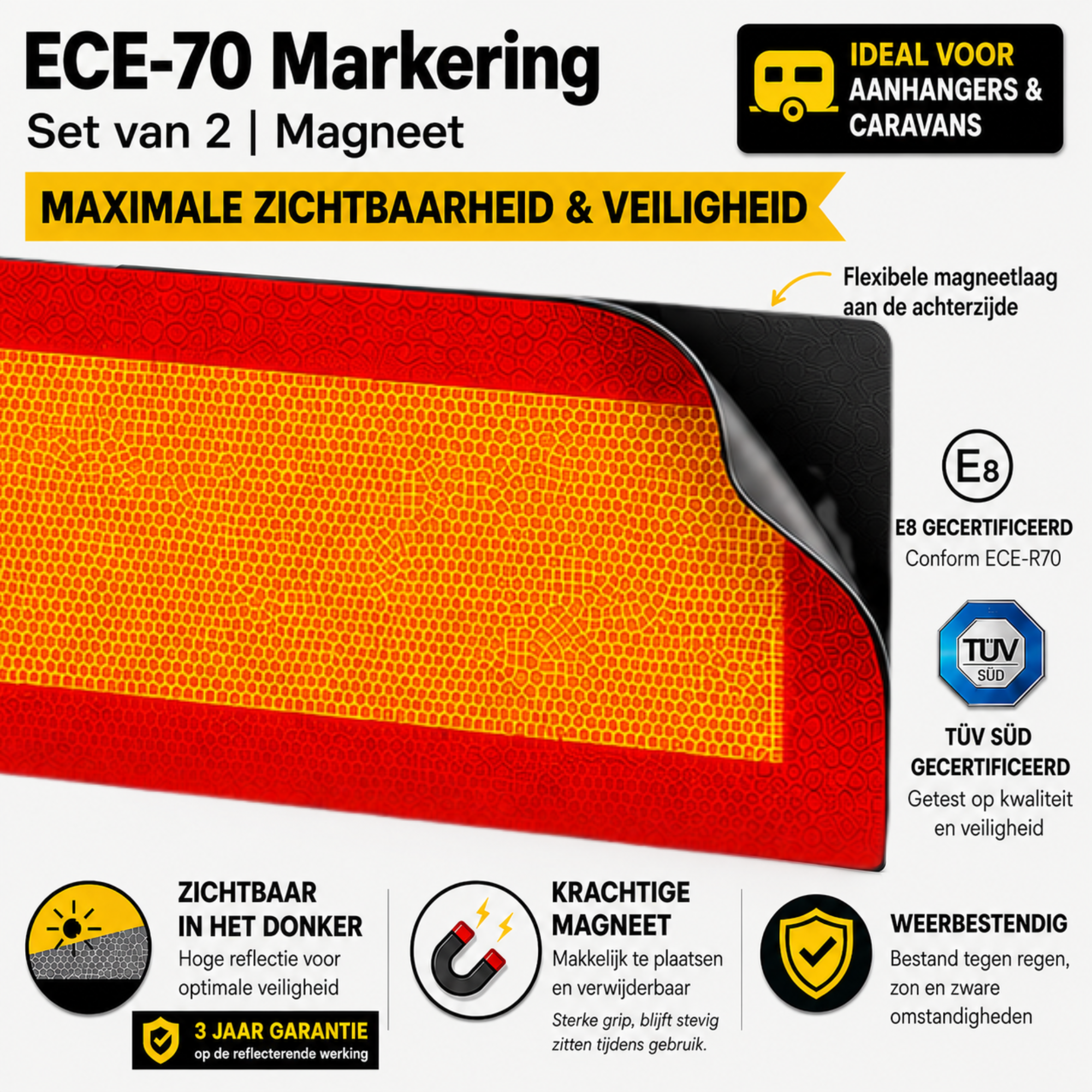 ECE-70 Markering - Magneet