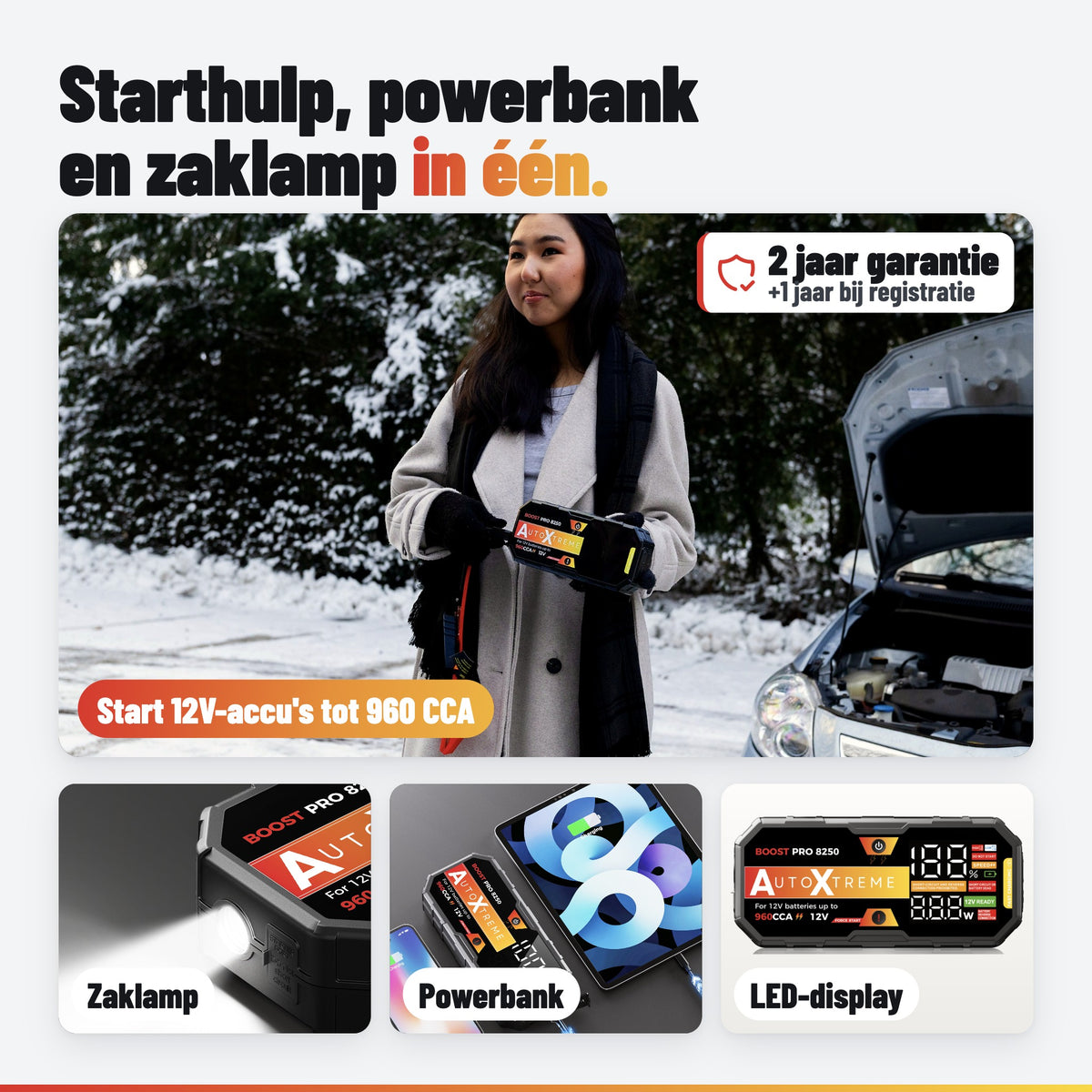 AutoXtreme Boost Pro 8250: wat hij doet