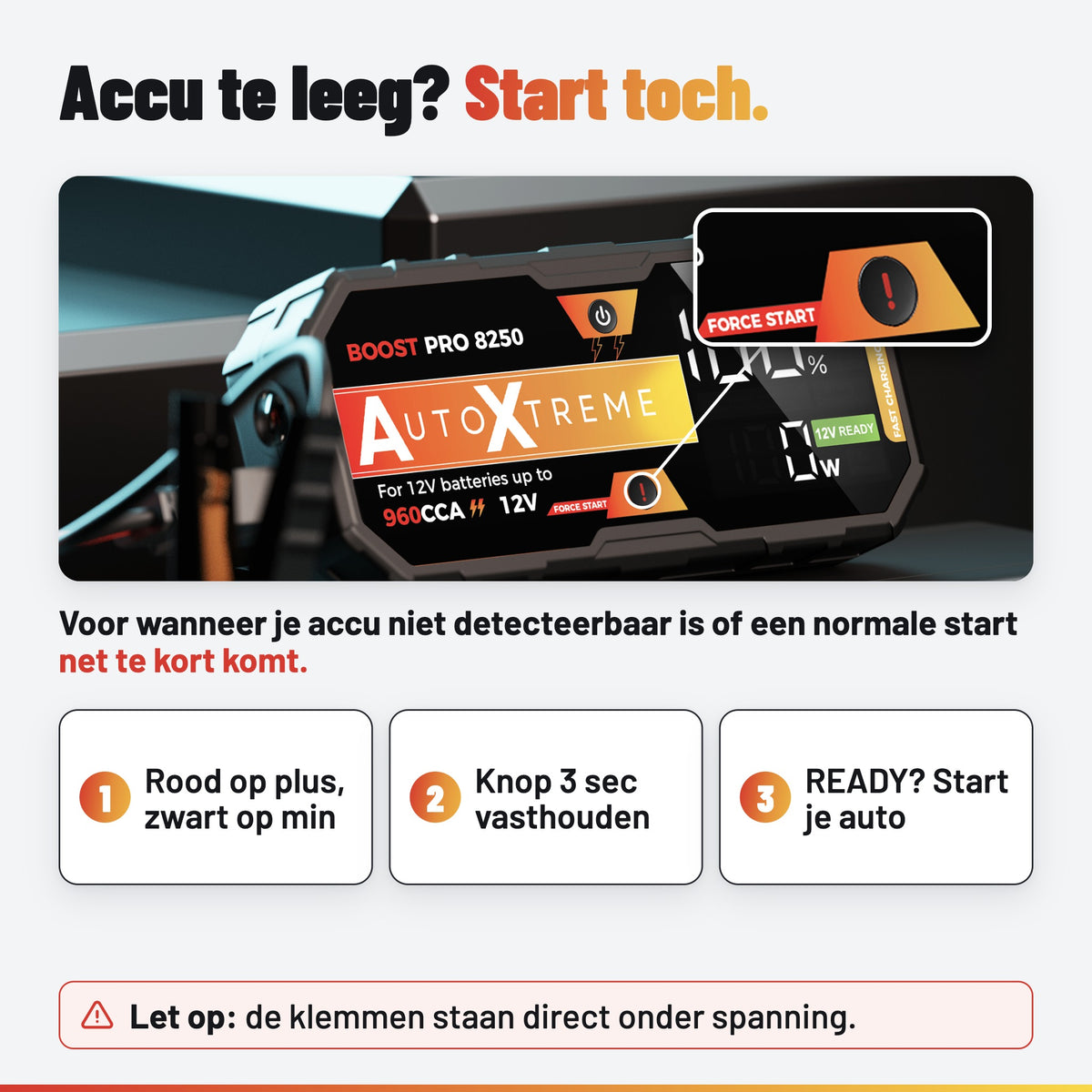 AutoXtreme Boost Pro 8250: force start