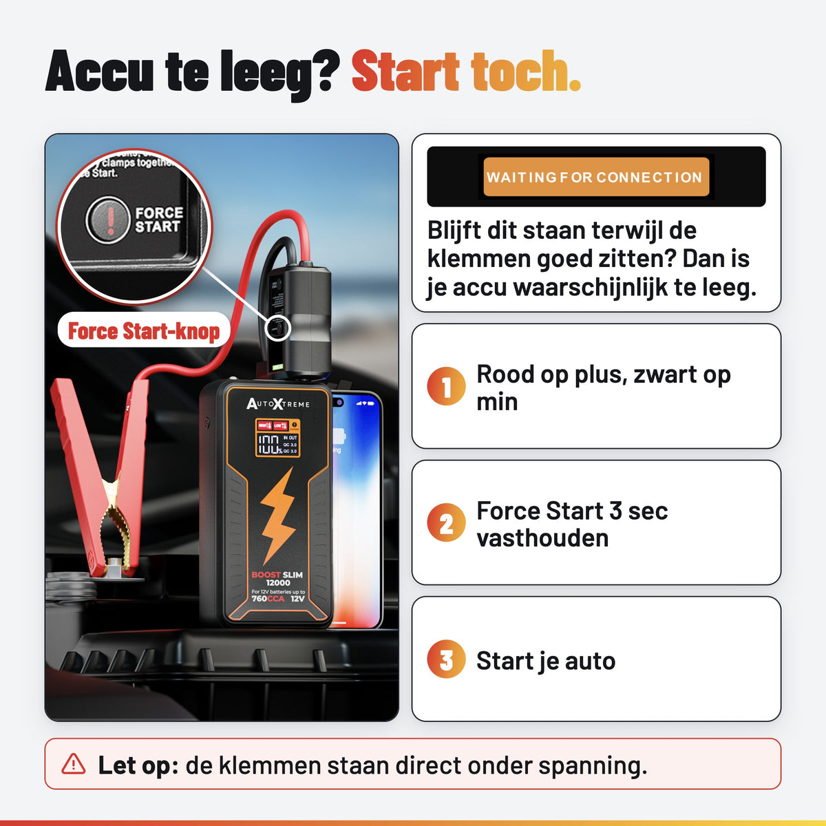 AutoXtreme Boost Slim 12000: force start