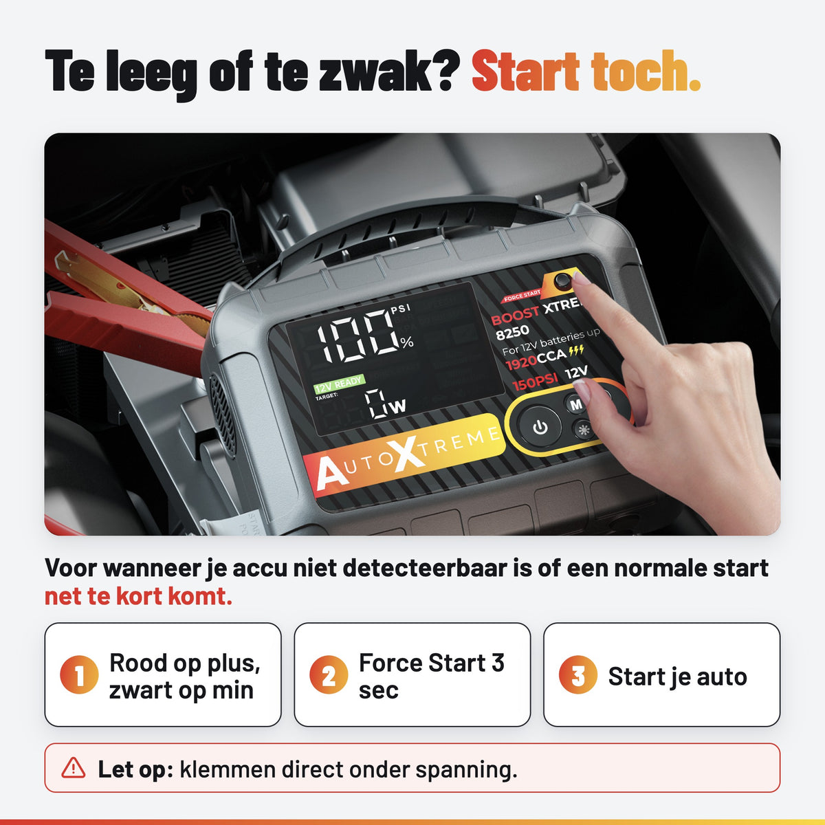 AutoXtreme Boost Xtreme 8250: force start